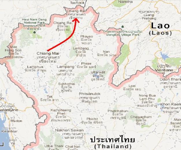 chiang mai - chiang rai