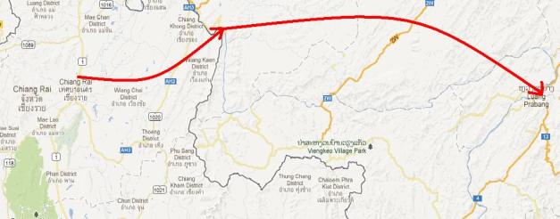 chiang rai - luang prabang