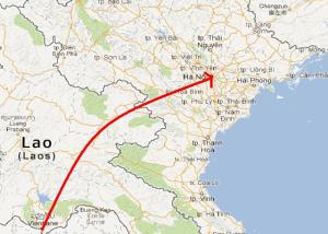 vientiane - hanoi